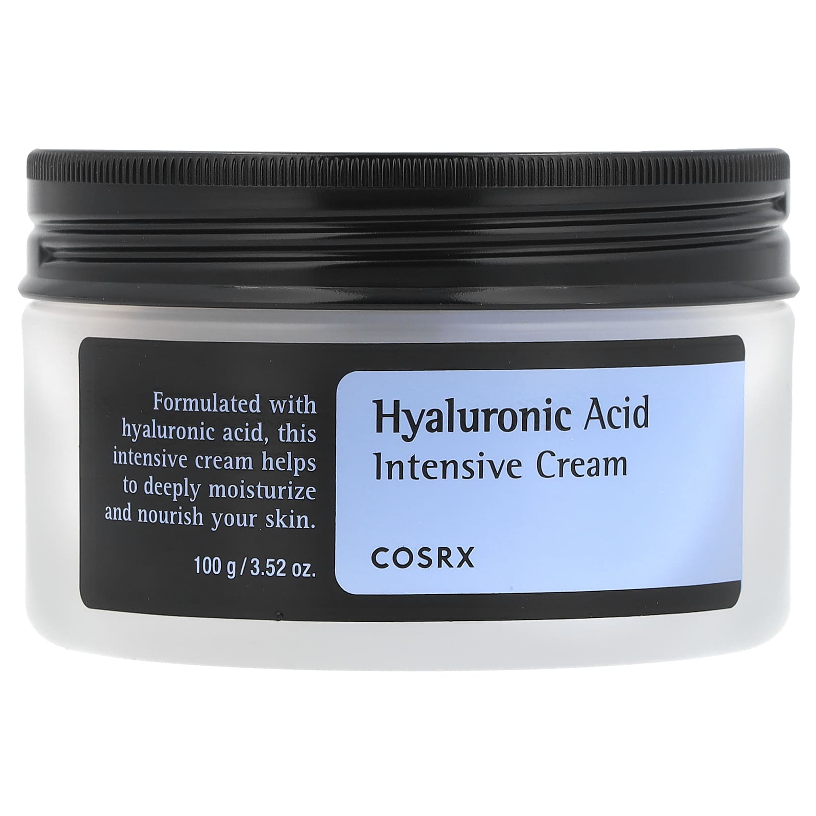کرم آبرسان و مرطوب کننده هیالورونیک اسید کاسه ای کزارکس (COSRX HYALURONIC ACID INTENSIVE CREAM 100ml