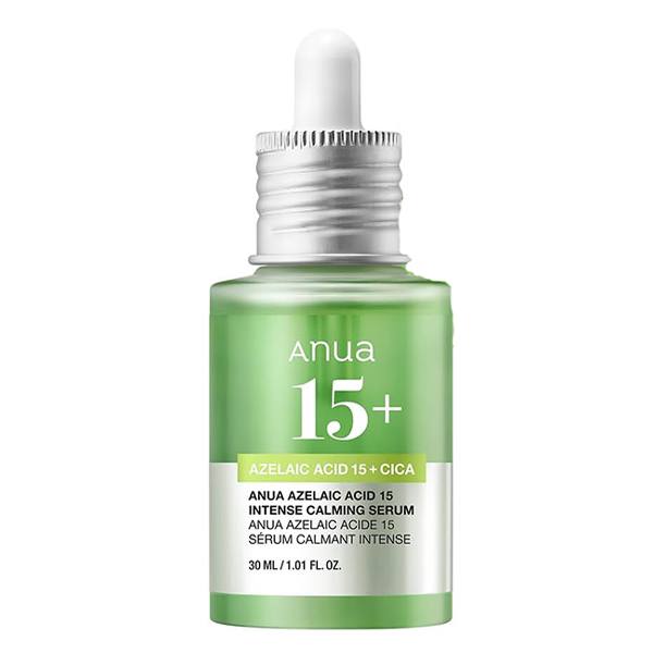 سرم آرام‌بخش و ضدلک آزلایک اسید ۱۵% انوا (Anua Azelaic Acid 15 Intense Calming Serum)