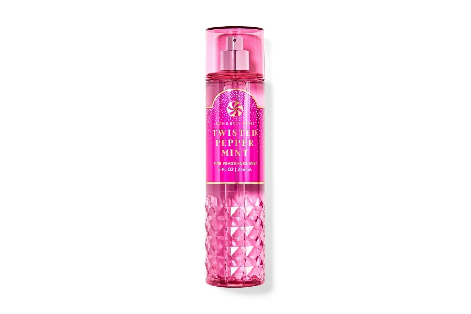 بادی اسپلش بث اند بادی بس مدل Bath & Body Works Twisted Peppermint – Fine Fragrance Mist