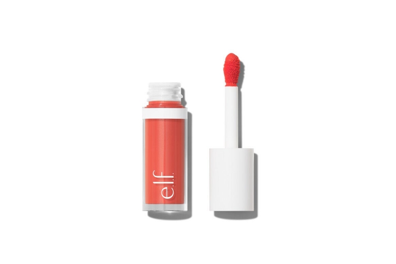 رژ گونه مایع elf الف e.l.f. مدل Camo Liquid Blush – رنگ Coral Crush