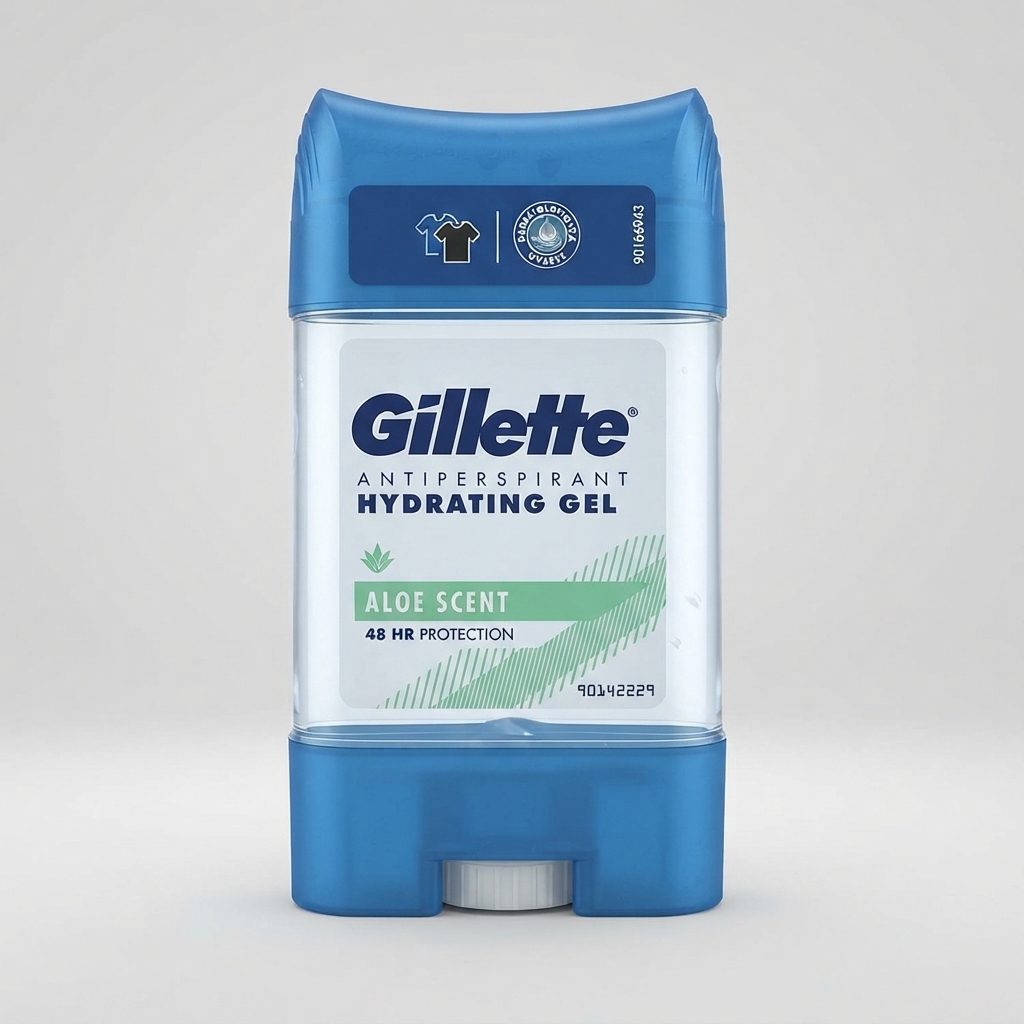 مام Gillette Hydrating Gel Aloe Scent