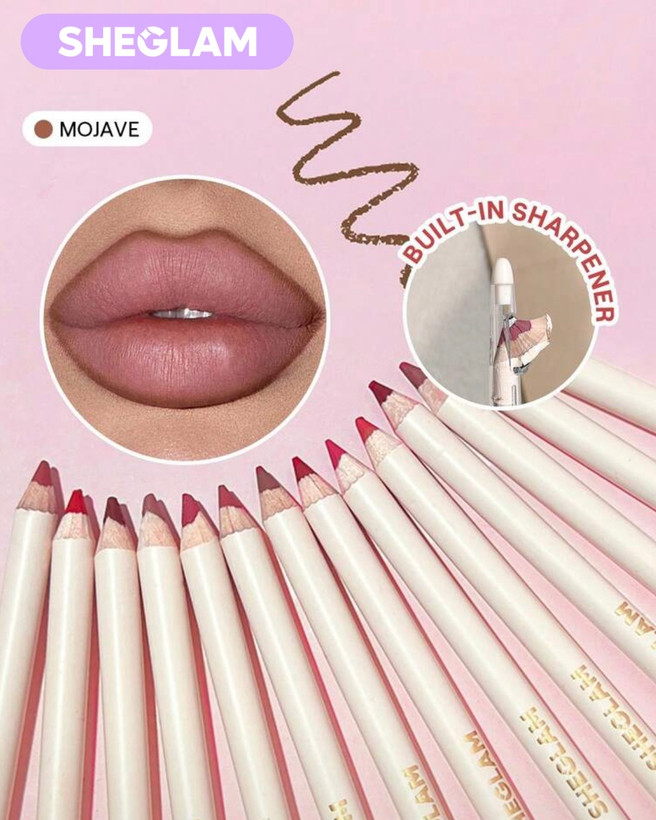 خط لب شیگلم رنگ موهاوی mojave
