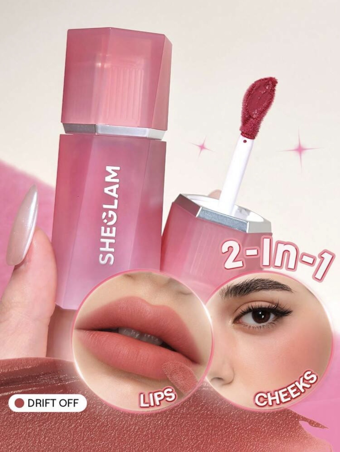 رژگونه رژلب دو در یک شیگلم